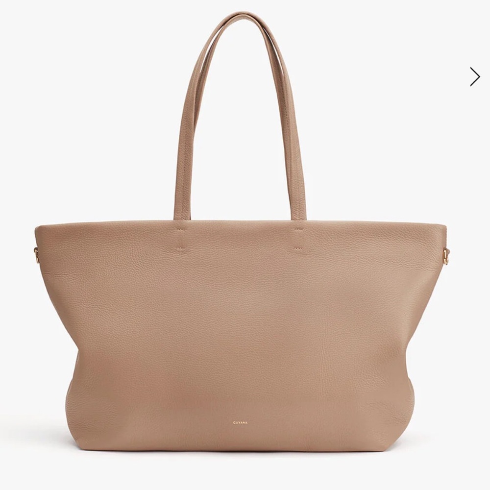 Cuyana Classic Easy Zipper Tote & long strap